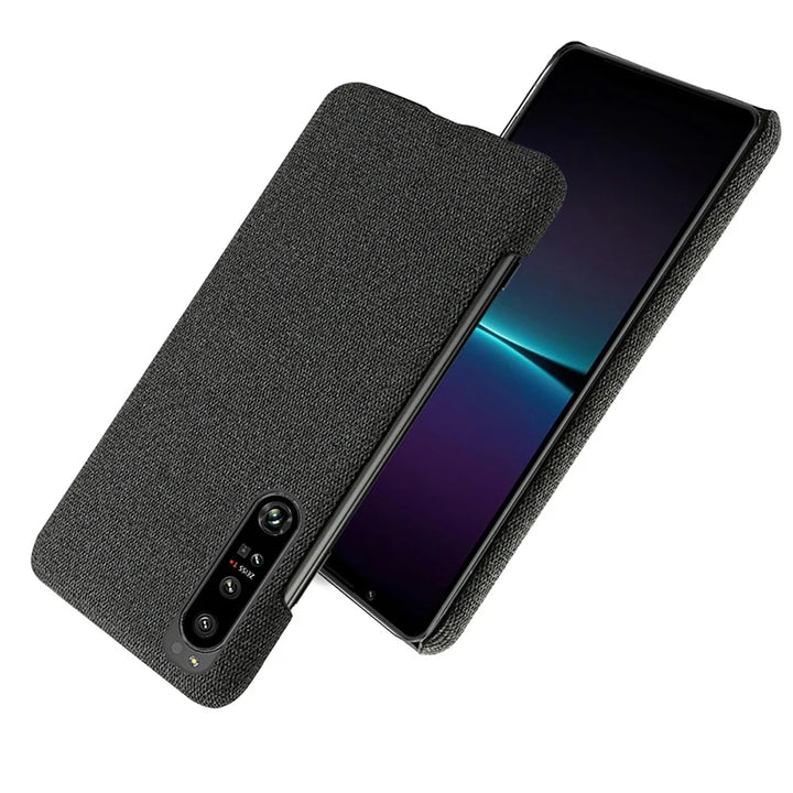 Stoff überzogene Soft Hülle/Case für Sony Xperia 10 VI | ZITOCASES®