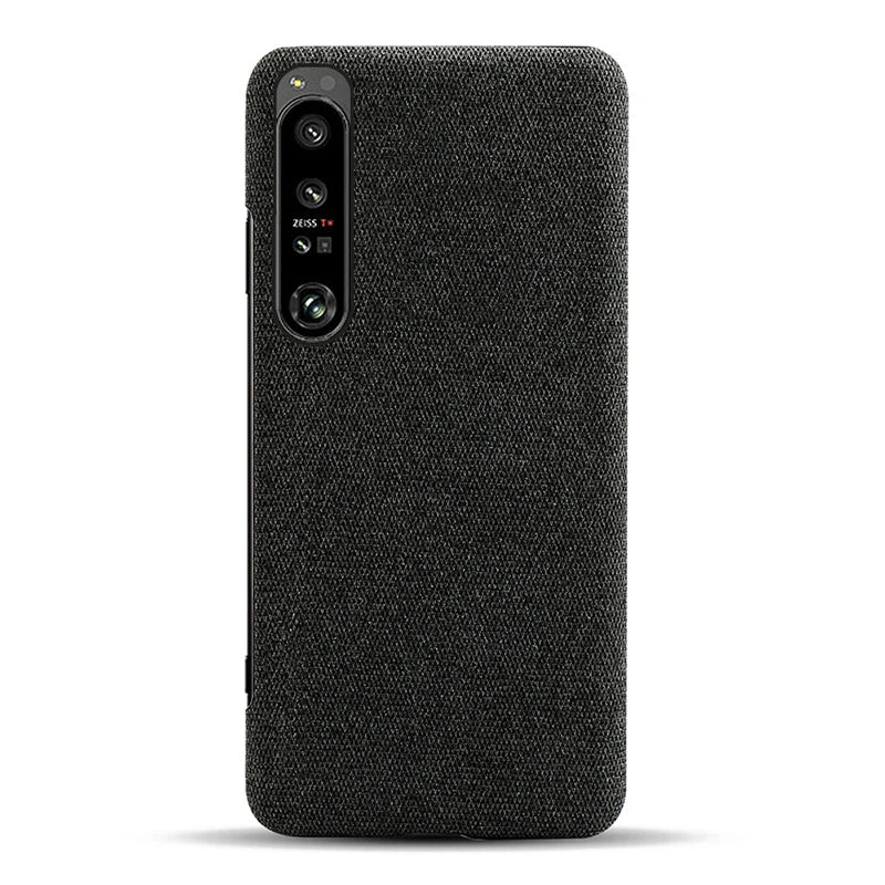 Stoff überzogene Soft Hülle/Case für Sony Xperia 10 VI | ZITOCASES®