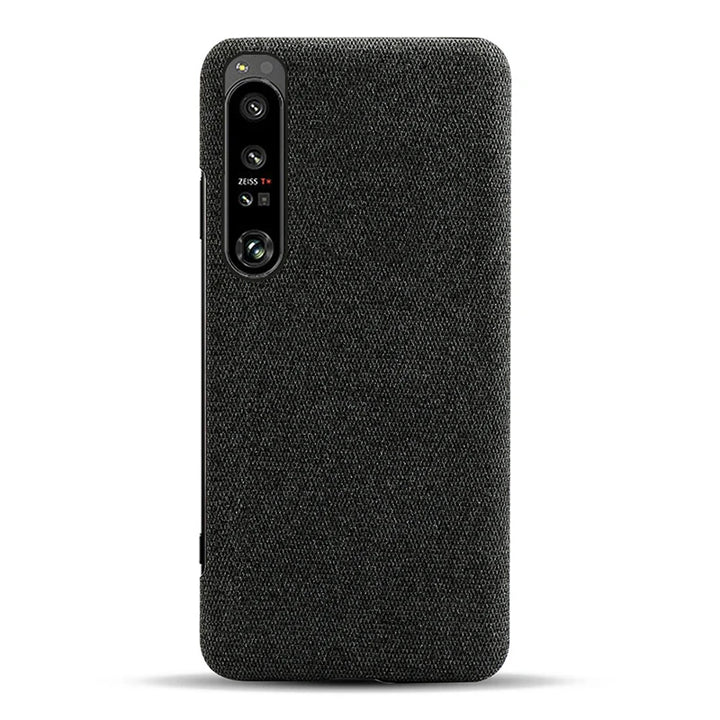 Stoff überzogene Soft Hülle/Case für Sony Xperia 10 VI | ZITOCASES®