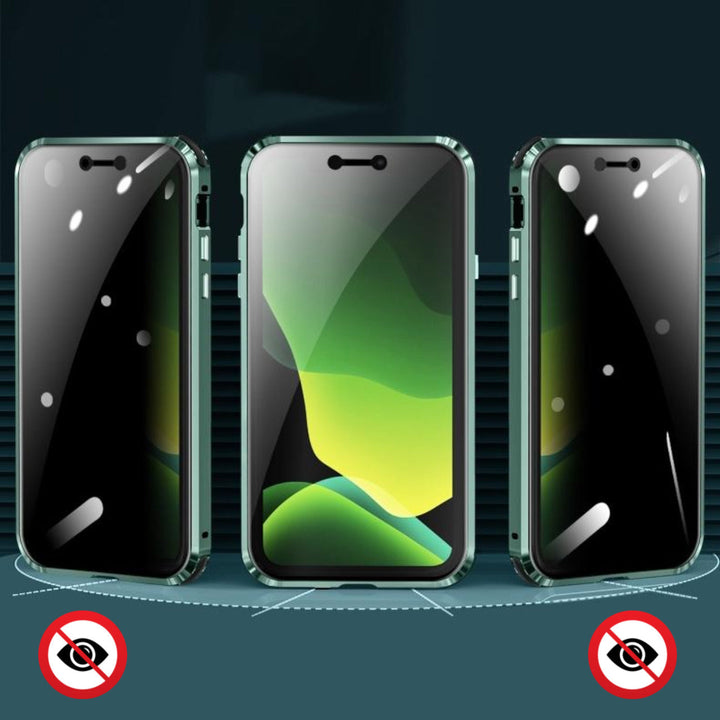 360° [SICHTSCHUTZ 9H-Glas] Aluminium Vollschutz Hülle/Case für iPhone 16, 15-Serie | ZITOCASES®