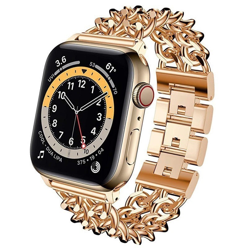 Edelstahl Gliederarmband/Kette für Apple Watch Series 10, 9, 8, 7, 6, 5, 4, 3, 2 ,1, SE, Ultra | ZITOCASES®