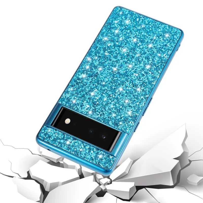 Glitzer Soft Hülle/Case für Google Pixel 9, 8-Serie | ZITOCASES®