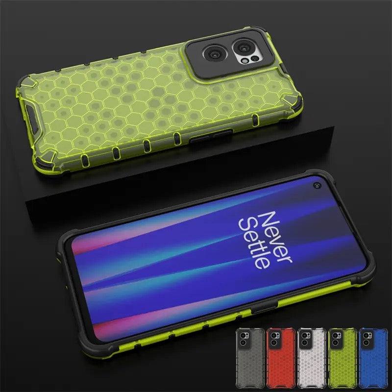 Hybrid/Waben Hülle/Case verschiedene Farben für OnePlus 13R, 13, 12R, 12, 11, 10T, 10 Pro-Serie | ZITOCASES®