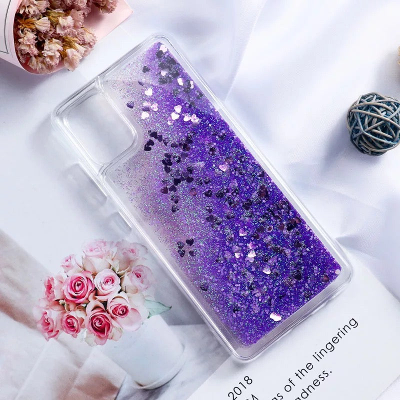 Liquid Schwimmende Glitzer Flakes Hülle/Case verschiedene Farben für Samsung Galaxy Note-Serie | ZITOCASES®