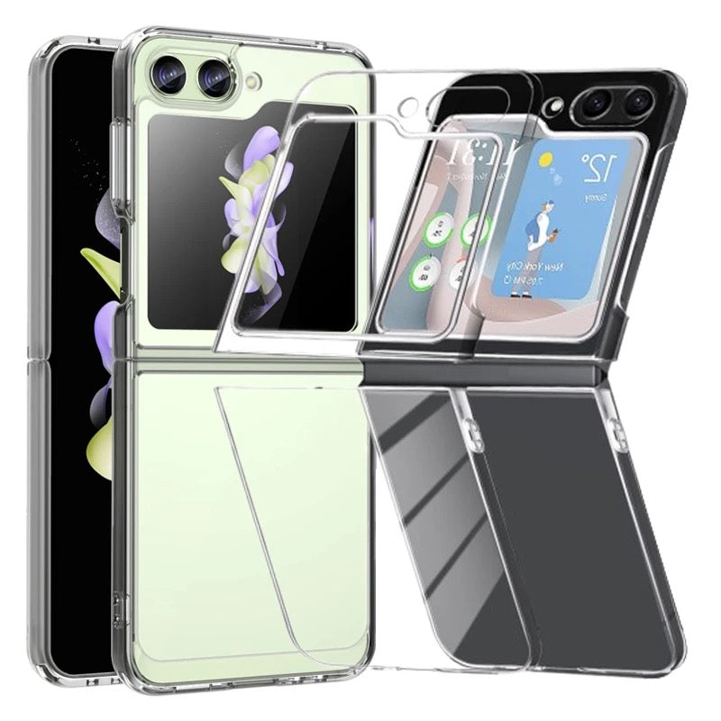 Transparente Soft Hülle/Case für Samsung Galaxy Z Flip 6, 5, 4, 3, 5G, 4G | ZITOCASES®