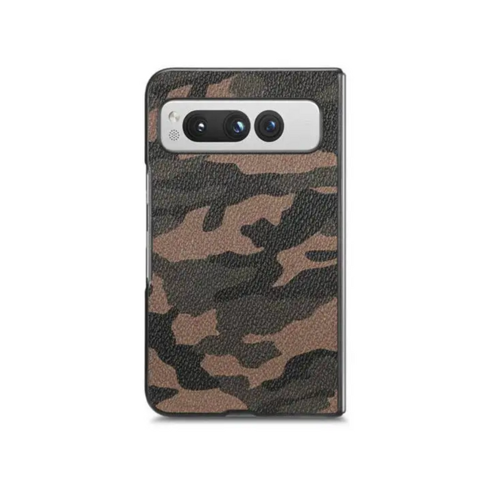 Kunstleder Camouflage/Tarnfarben Hülle/Case für Google Pixel Fold | ZITOCASES®