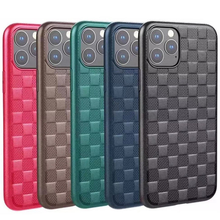 Edle Karierte Soft Hülle/Case für iPhone 16, 15, 14-Serie | ZITOCASES®