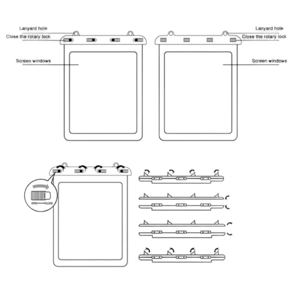 Wasserdichte Tablet Hülle/Case (Universal) | ZITOCASES®