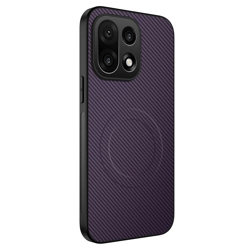 Carbon Optik Silikon MagSafe/Magnet Hülle/Case für OnePlus 16