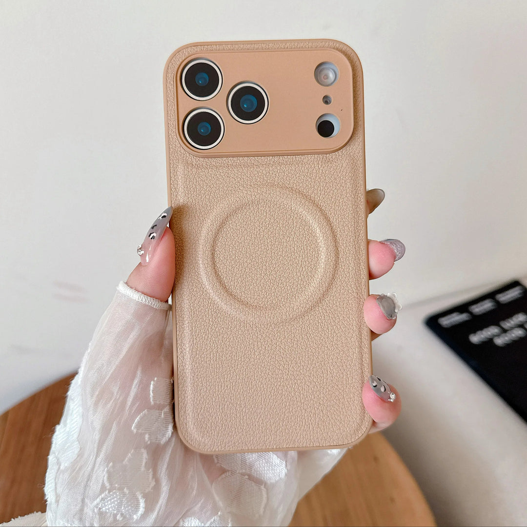 Kunstleder/Hochglanz MagSafe/Magnet Hülle/Case für iPhone 17 Pro, 17 Pro Max | ZITOCASES®