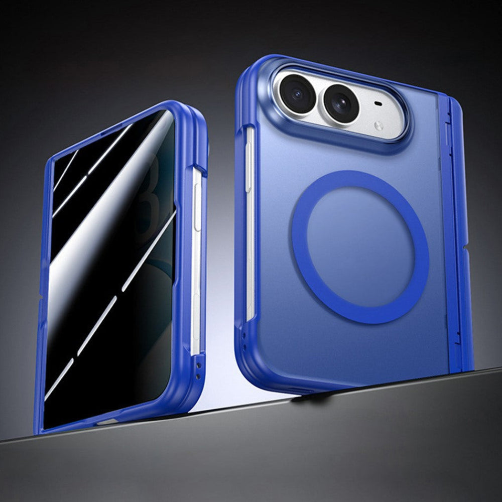 Matte/Transparente Vollschutz [SICHTSCHUTZ] MagSafe/Magnet Hülle/Case mit integriertem Ständer für iPhone Ultra | ZITOCASES®