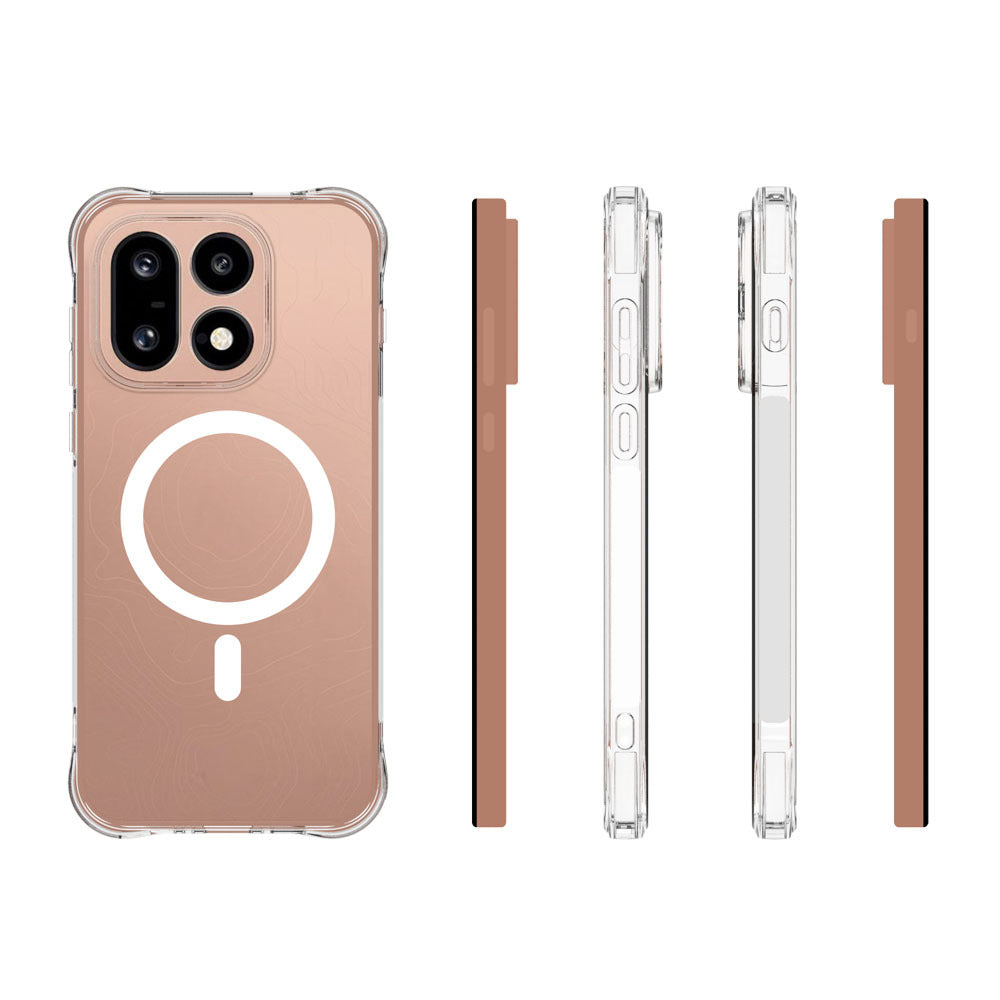 Transparente Airbag MagSafe/Magnet Hülle/Case für OnePlus 16