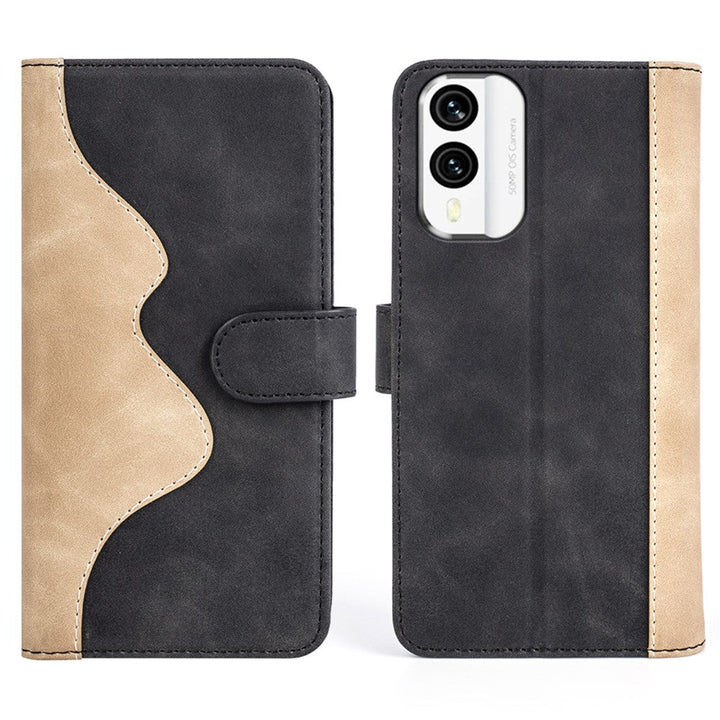 Zweifarbige Kunstleder Klapp Hülle/Flip Case für Nokia X30, XR21, XR20 | ZITOCASES®