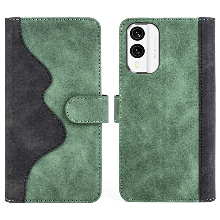 Zweifarbige Kunstleder Klapp Hülle/Flip Case für Nokia X30, XR21, XR20, X20, X6, X5, G60, G50, G42, G22, G21, G20, G11, G10, 8.3, 8, 7.2, 7.1, 6.2, 6, 5.4 | ZITOCASES®