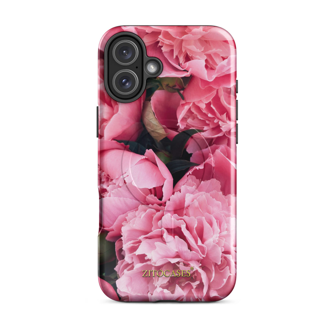 Dualschutz MagSafe/Magnet Blumen Design 2-in-1 Hybrid Hülle/Case für iPhone 16, 16 Plus, 16 Pro, 16 Pro Max, 15, 15 Plus, 15 Pro, 15 Pro Max, 14, 14 Plus, 14 Pro, 14 Pro Max | ZITOCASES®