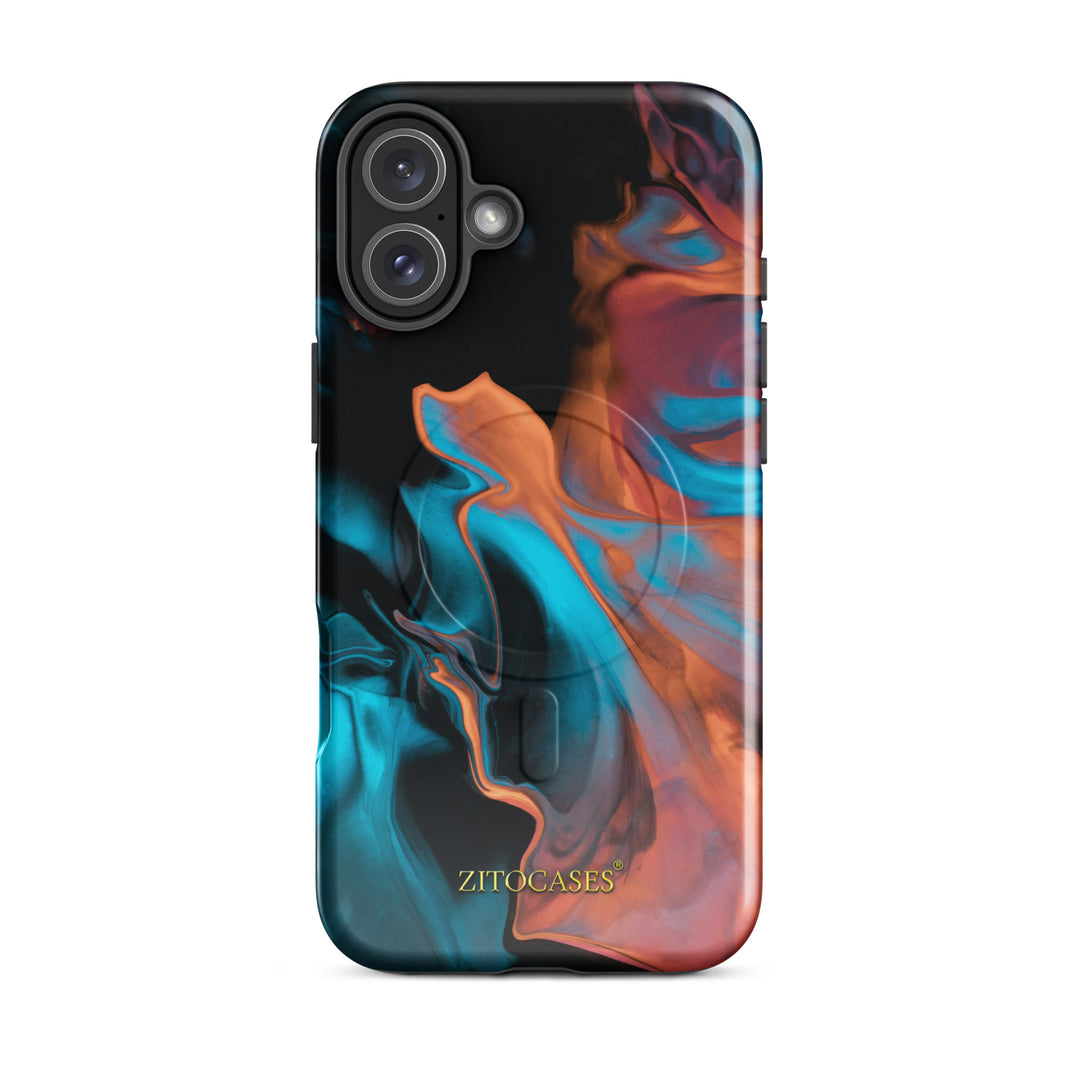 Dualschutz MagSafe/Magnet Farbverlauf Design 2-in-1 Hybrid Hülle/Case für iPhone 16, 16 Plus, 16 Pro, 16 Pro Max, 15, 15 Plus, 15 Pro, 15 Pro Max, 14, 14 Plus, 14 Pro, 14 Pro Max | ZITOCASES®