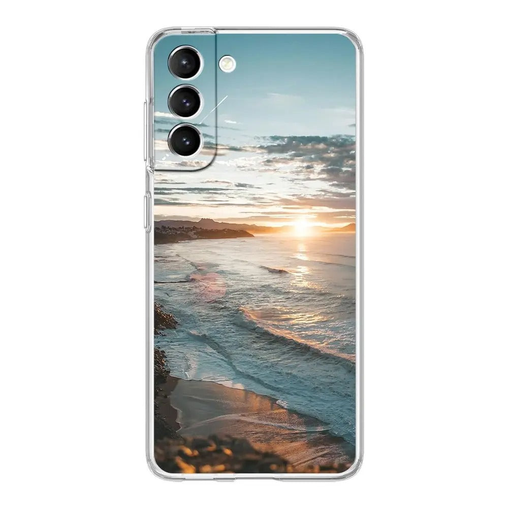 Strand/Meer Motiv Plastik Hülle/Case für Samsung Galaxy S24-Serie | ZITOCASES®