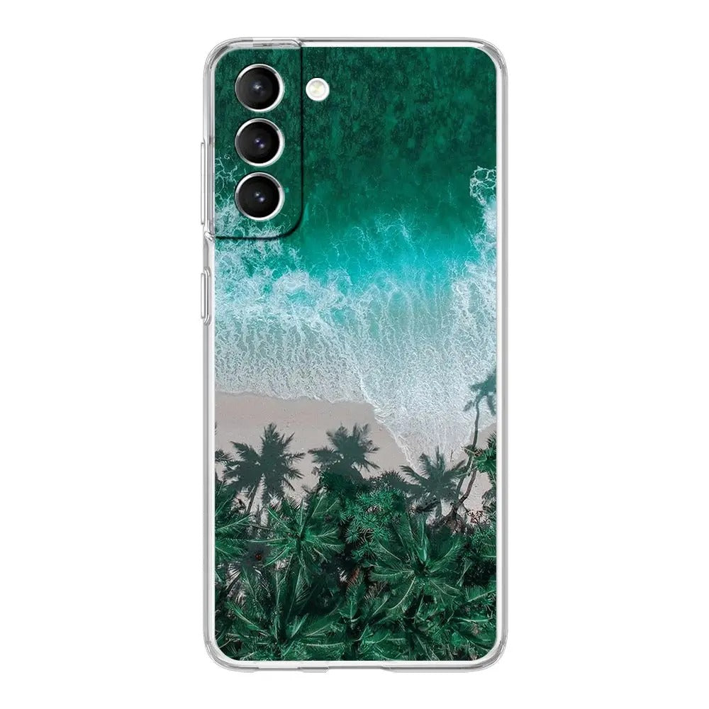 Strand/Meer Motiv Plastik Hülle/Case für Samsung Galaxy S25, S24-Serie | ZITOCASES®