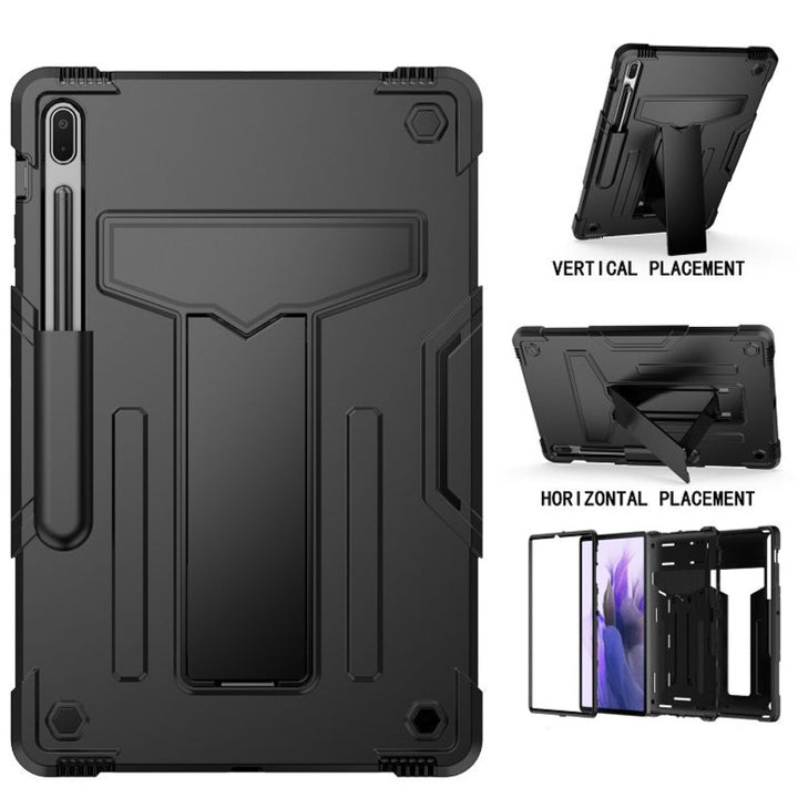 Zweifarbige Stoßfeste Outdoor Hülle/Case mit verstellbarer Auflage für Samsung Galaxy Tab A8-Serie | ZITOCASES®