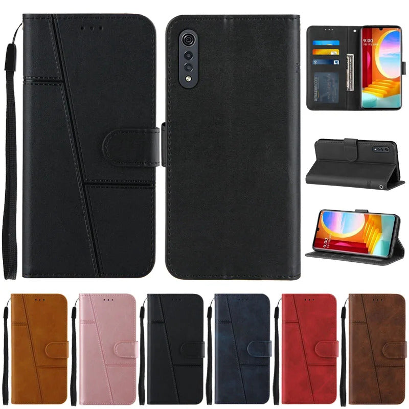 Mehrteilige/Design-Naht Kunstleder Klapp Hülle/Flip Case für LG Velvet, K41S, K50S, K51S, K61 | ZITOCASES®