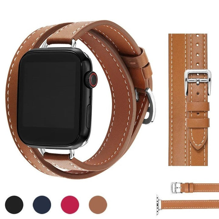 Schmales Kunstleder Armband für Apple Watch | ZITOCASES®