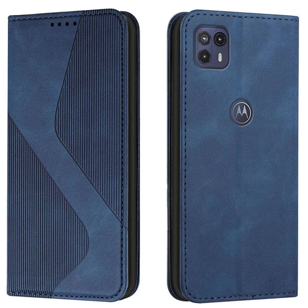 Edle Kunstleder Muster Klapp Hülle/Case für Motorola Edge - Serie | ZITOCASES®