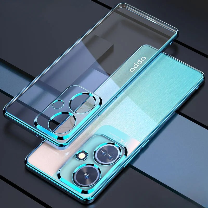 Transparent/Chrom Soft Hülle/Case verschiedene Farben für Oppo Reno 12, 12 Pro, 11, 11 Pro, 10, 10 Pro, 9, 9 Pro, 9 Pro Plus, 8, 8T, 8 Pro, 7, 7 Pro, 7 SE, 6, 4, 4Z, 4 Pro, Find X7, X7 Ultra, X6, X6 Pro, X5, X5 Pro, X5 Lite, X3 Pro, A16, A16S, A54 | ZITOCASES®