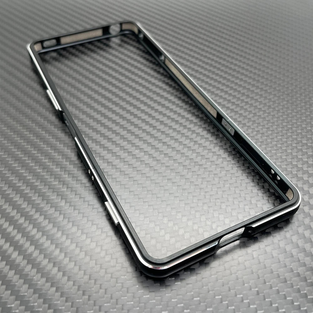 Aluminium Rahmen/Bumper Hülle/Case (inkl. Kamera Abdeckung) für Sony Xperia L3, XZ1, XZ3, XZ4, XP, X Compact, XZ Premium, Z5, M5, XA, XA1, 1 II, 1 III, 1 IV, 1 VI, 5, 5 III, 5 IV, 5 V, 5 VI, 8, 10, 10 III, 10 IV, 10 V, 10 VI | ZITOCASES®