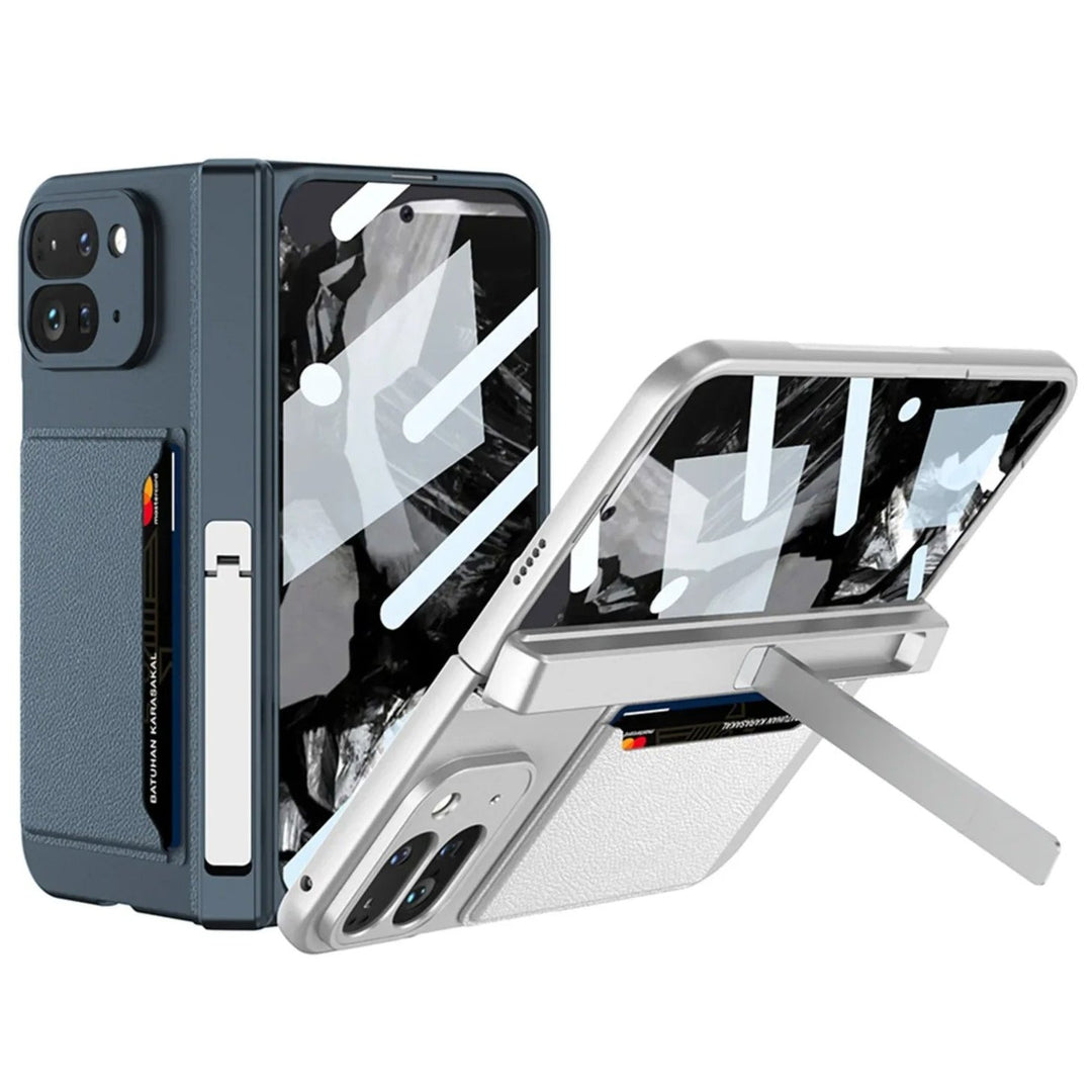 Magnetische Kunstleder Vollschutz/Kartenfach Hülle/Case für Google Pixel 9 Pro Fold | ZITOCASES®