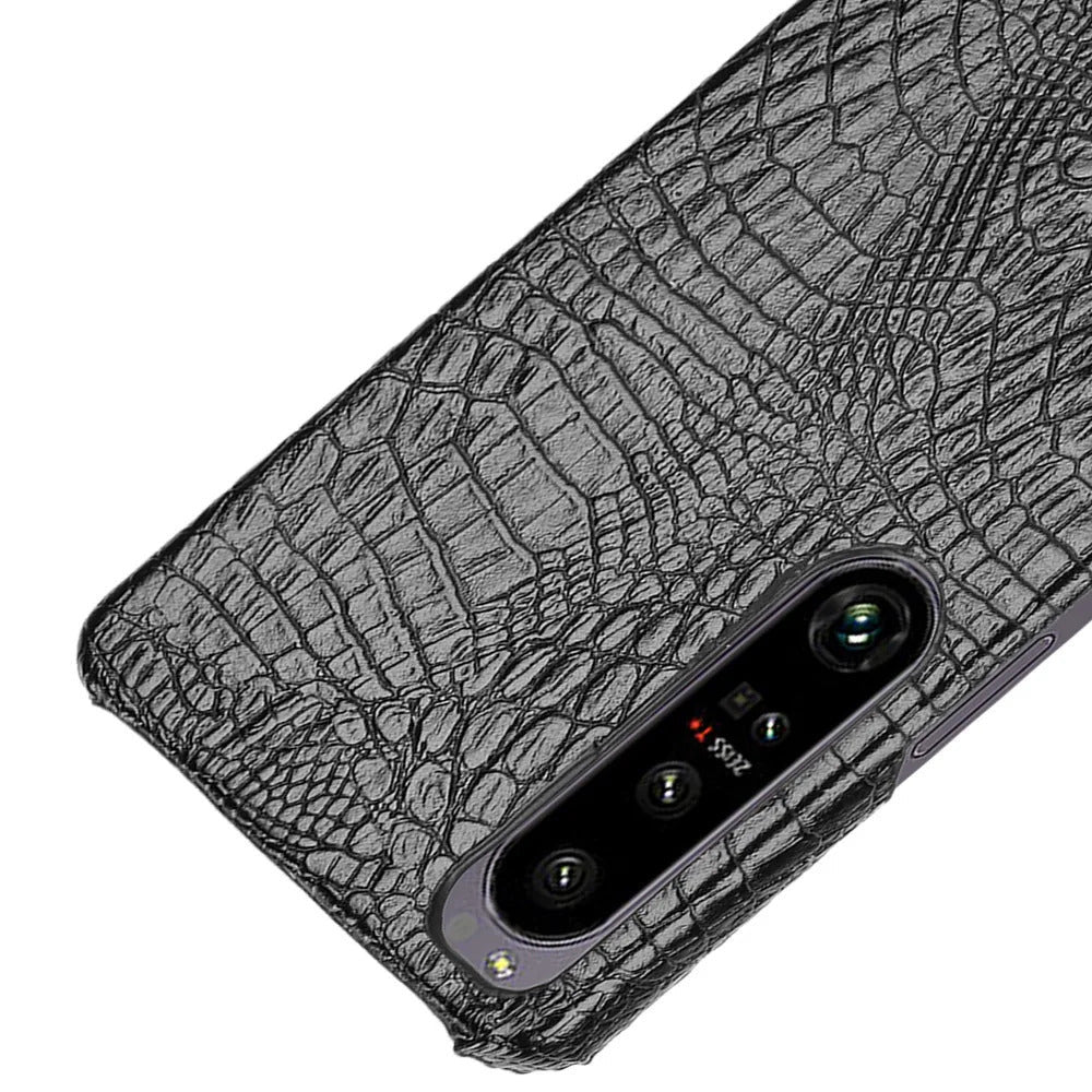 Krokodil-Leder Optik Hülle/Case verschiedene Farben für Sony Xperia L3, XZ1, Z5, M5, XA, XA1, XA1 Plus, XA2, XA2 Plus, 1 II, 1 III, 1 IV, 1 V, 1 VI, 5 III, 5 IV, 5 V, 5 VI, 10 III, 10 IV, 10 V, 10 VI | ZITOCASES®