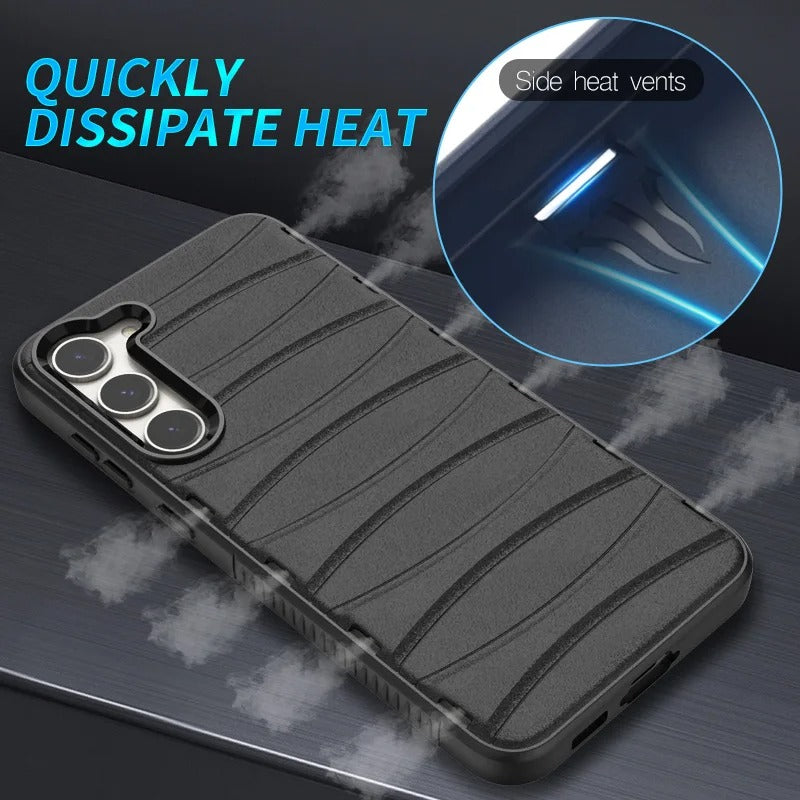 Kühlende/Wärmeableitende Silikon Hülle/Case für Samsung Galaxy S25, S25 Plus, S25 Ultra, S24, S24 Plus, S24 Ultra, S24 FE, S23 FE, S23, S23 Plus, S23 Ultra, S22, S22 Plus, S22 Ultra, S21 FE, S21, S21 Plus, S21 Ultra, S20, S20 Plus | ZITOCASES®