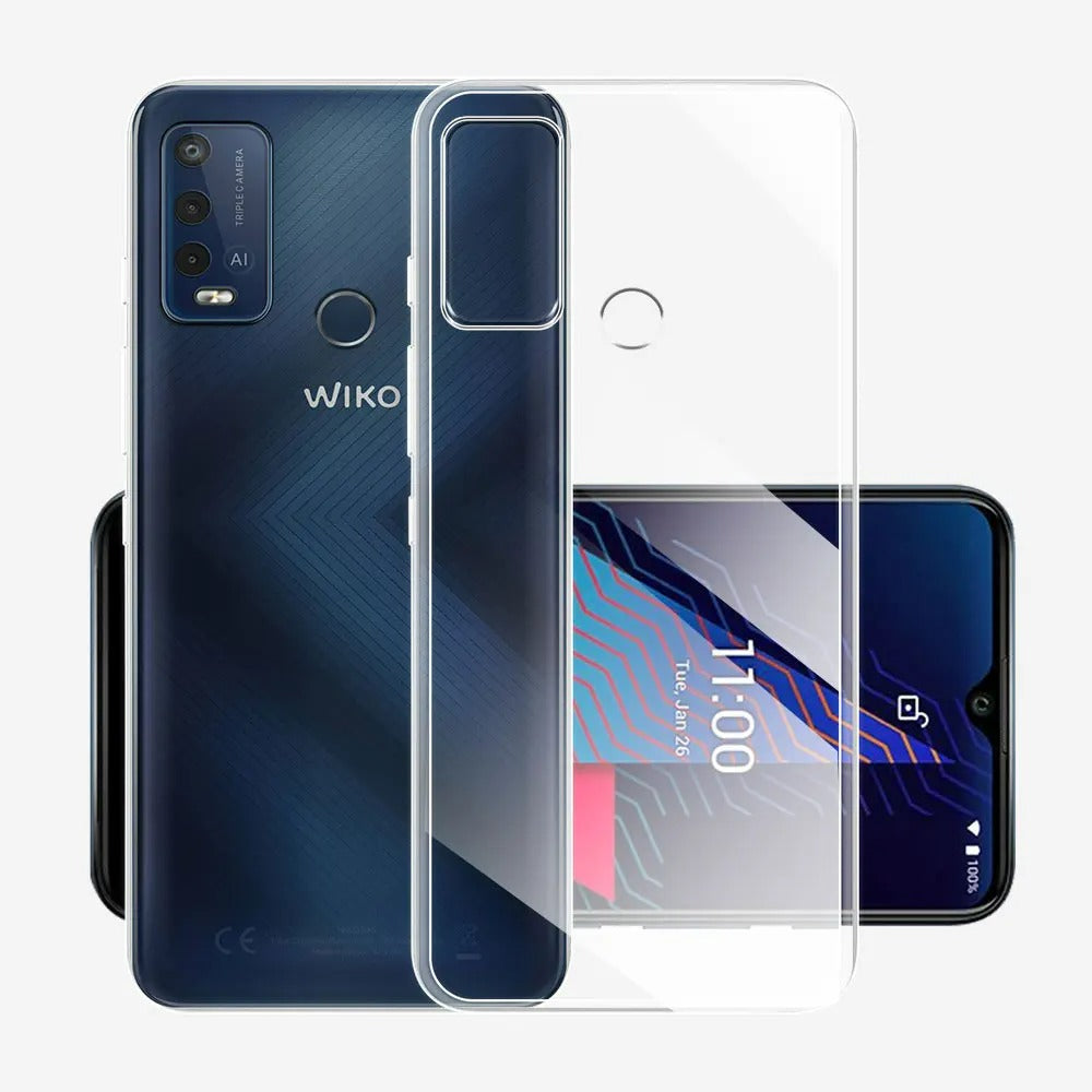 Transparente Silikon Hülle/Case für Wiko U30, U20, U10, Y81, Y82, Y80, Y62, Y61, Y52, View 5, 5 Plus, 4, 4 Lite | ZITOCASES®