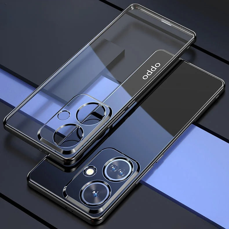 Transparent/Chrom Soft Hülle/Case verschiedene Farben für Oppo Reno 12, 12 Pro, 11, 11 Pro, 10, 10 Pro, 9, 9 Pro, 9 Pro Plus, 8, 8T, 8 Pro, 7, 7 Pro, 7 SE, 6, 4, 4Z, 4 Pro, Find X7, X7 Ultra, X6, X6 Pro, X5, X5 Pro, X5 Lite, X3 Pro, A16, A16S, A54 | ZITOCASES®