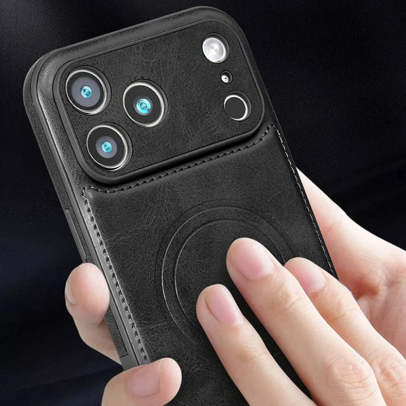Kunstleder MagSafe/Magnet Hülle/Case für iPhone 18 Pro, 18 Pro Max