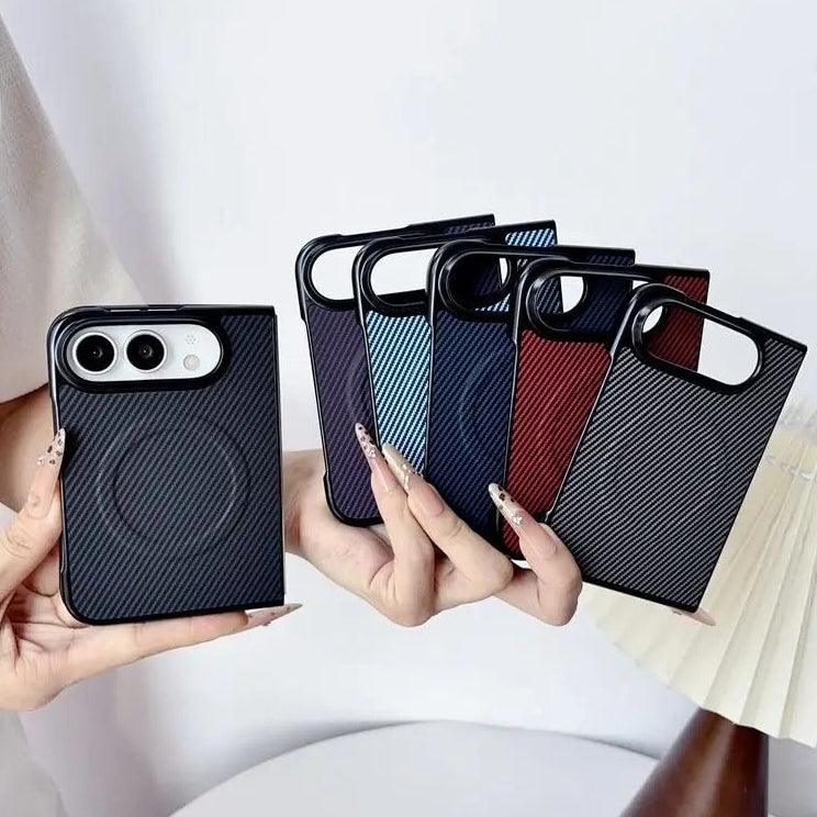 Carbon Optik MagSafe/Magnet Hartplastik Hülle/Case für iPhone Ultra | ZITOCASES®