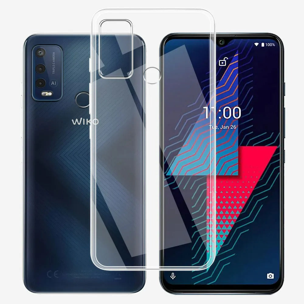 Transparente Silikon Hülle/Case für Wiko U30, U20, U10, Y81, Y82, Y80, Y62, Y61, Y52, View 5, 5 Plus, 4, 4 Lite | ZITOCASES®