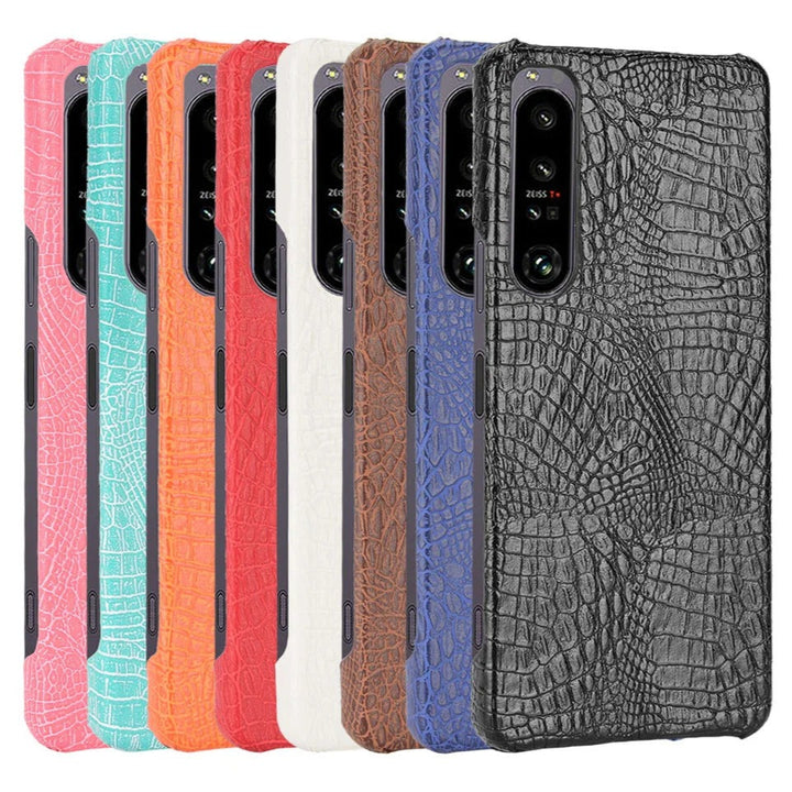 Krokodil-Leder Optik Hülle/Case verschiedene Farben für Sony Xperia L3, XZ1, Z5, M5, XA, XA1, XA1 Plus, XA2, XA2 Plus, 1 II, 1 III, 1 IV, 1 V, 1 VI, 5 III, 5 IV, 5 V, 5 VI, 10 III, 10 IV, 10 V, 10 VI | ZITOCASES®