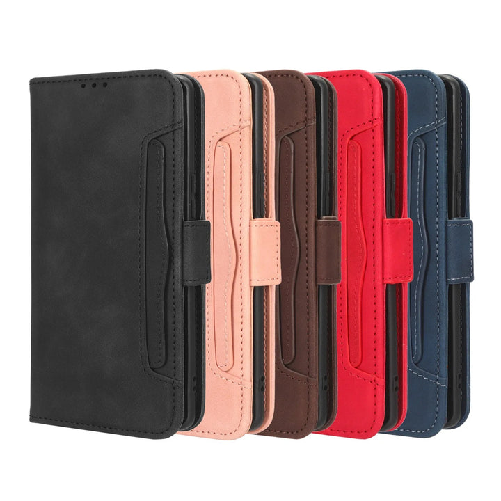 Kunstleder/Kartenfach Wallet Klapp Hülle/Flip Case für HTC U24 Pro, U23 Pro | ZITOCASES®