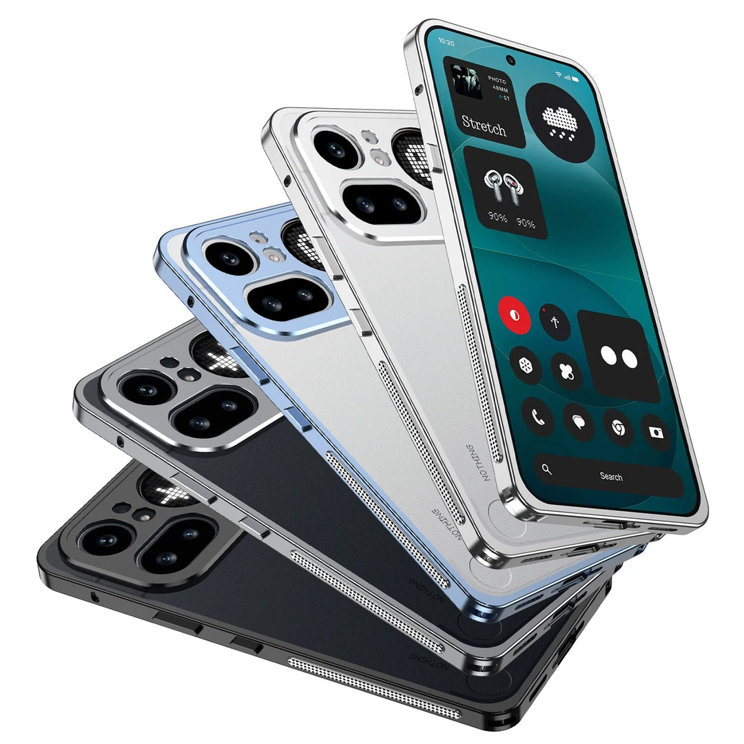 Aluminium Rahmen/Bumper Hülle/Case (inkl. Kamera Abdeckung) für Nothing Phone (4a) Pro | ZITOCASES®