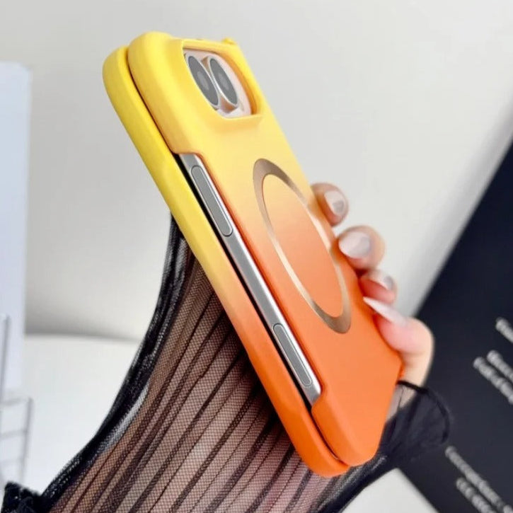 Bunte Farbverlauf MagSafe/Magnet Hartplastik Hülle/Case für iPhone Ultra | ZITOCASES®
