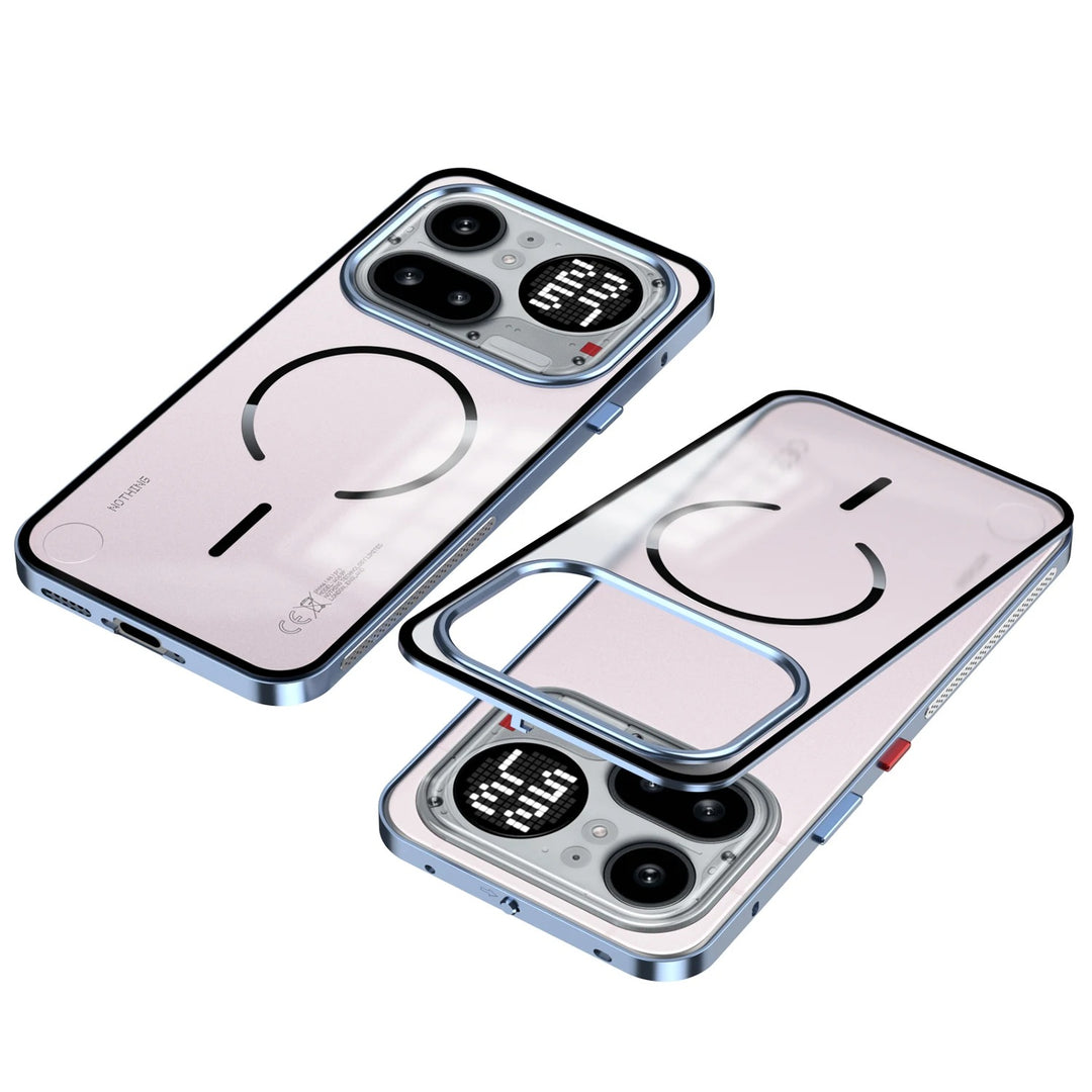 Rahmen/Bumper Aluminium MagSafe/Magnet Hülle/Case inkl. Glas Rückseite für Nothing Phone (4a) Pro | ZITOCASES®