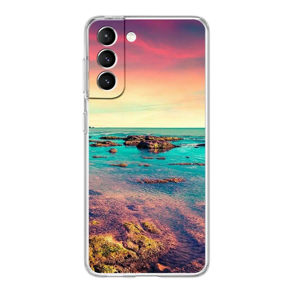 Strand/Meer Motiv Plastik Hülle/Case für Samsung Galaxy S25, S24-Serie | ZITOCASES®