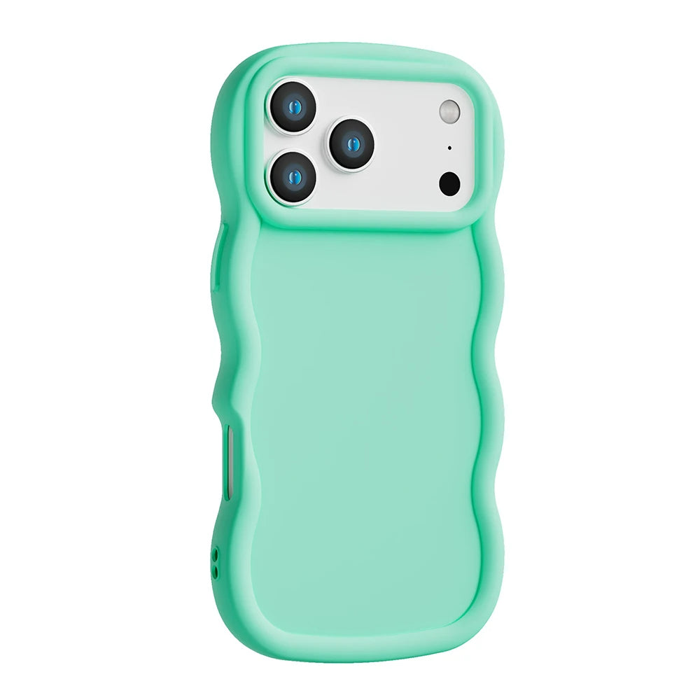 Dicke Silikon Wellen Design Hülle/Case für iPhone 17 Pro, 17 Pro Max | ZITOCASES®
