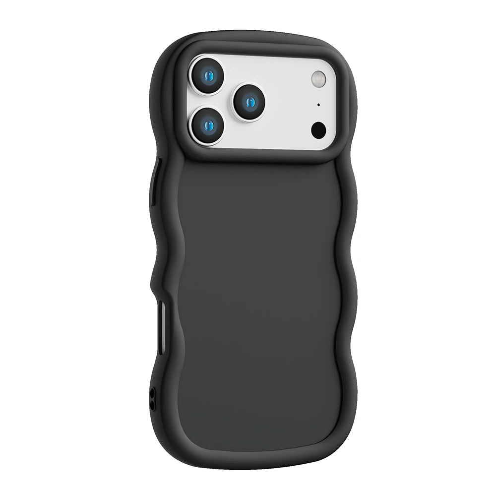 Dicke Silikon Wellen Design Hülle/Case für iPhone 17 Pro, 17 Pro Max | ZITOCASES®