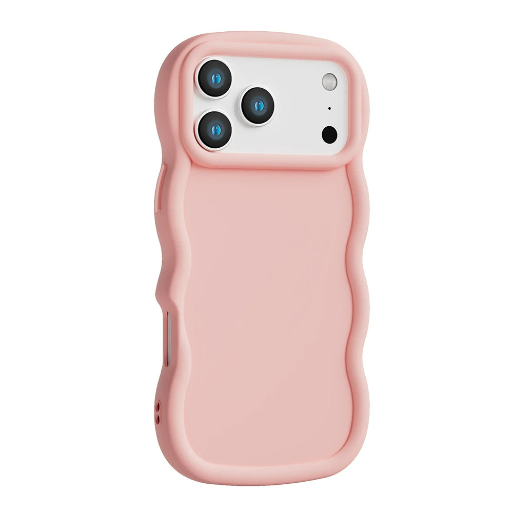 Dicke Silikon Wellen Design Hülle/Case für iPhone 17 Pro, 17 Pro Max | ZITOCASES®