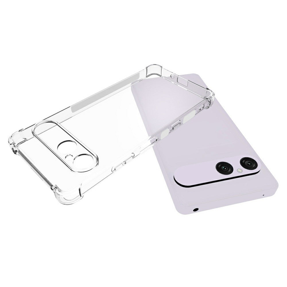 Transparente Airbag Hülle/Case für Sony Xperia 10 VIII