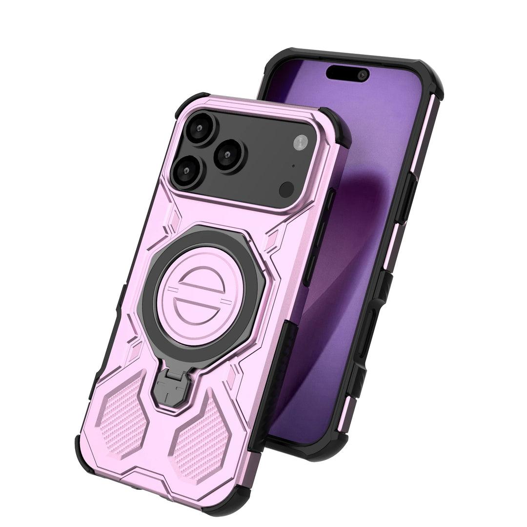 Stoßabsorbierende Outdoor MagSafe/Magnet Hülle/Case mit integriertem Ständer für iPhone 17 Pro, 17 Pro Max | ZITOCASES®