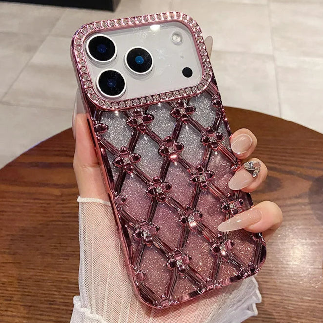 3D Glitzer/Diamant Silikon Hülle/Case für iPhone 17 Pro, 17 Pro Max | ZITOCASES®