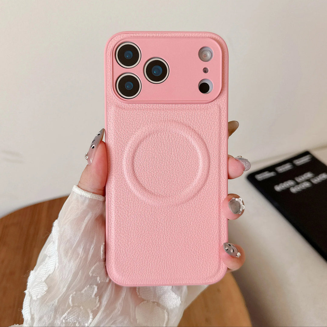 Kunstleder/Hochglanz MagSafe/Magnet Hülle/Case für iPhone 17 Pro, 17 Pro Max | ZITOCASES®