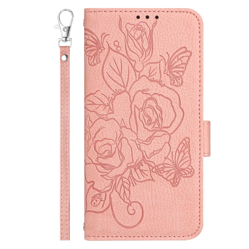 Elegante Rosen Kunstleder Klapp Hülle/Flip Case für  HTC U24 Pro, U23 Pro | ZITOCASES®